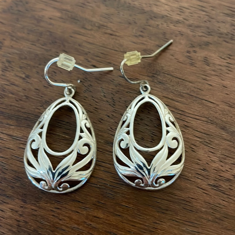 925 Sterling‎ Silver Dangle Earrings